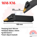 Stang Bubut Luar MVJNR Insert VNMG External Turning Tool (Tanpa Insert)