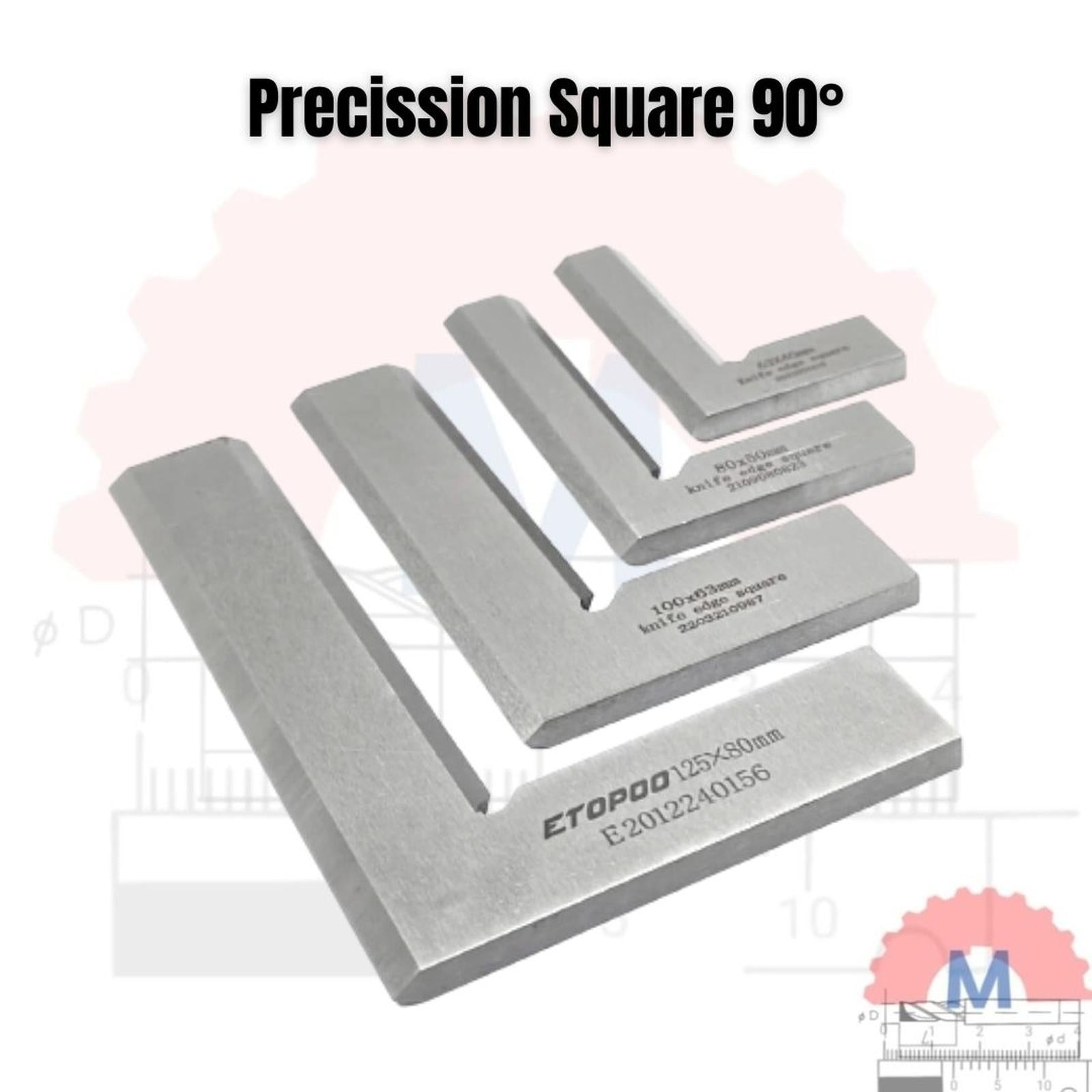 Precision Square 90 Derajat Siku Presisi Angle Square