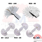 Mal Radius Inside Outside Set / Radius Gauge Set Inside Outside Fillet Gauge