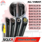 Stang Bubut Dalam SCLCR Insert CCMT Internal Turning Tool (Tanpa Insert)