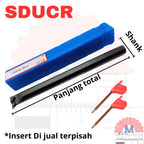 Stang Bubut Dalam SDUCR Insert DCMT Internal Turning Tool (Tanpa Insert)