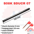 Stang Bubut Dalam SDUCR Insert DCMT Internal Turning Tool (Tanpa Insert)