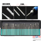 Diamond Mounted Point Set 30pcs Shank 3mm / Mata Ukir Mini Die Grinder