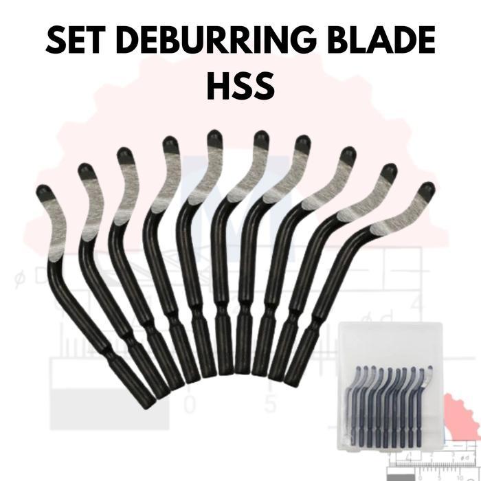 Deburring Tool Set / Pisau Burr Pembersih Serpihan Scraper