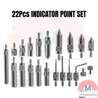 Set Jarum Probe Dial Indicator M2.5 (22 pcs) / Dial Gauge Probe Tips Set