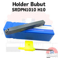 Stang Bubut Radius Luar SRDPN Holder RPMT/RPMW (Tanpa Insert) External Radius Turning Tool