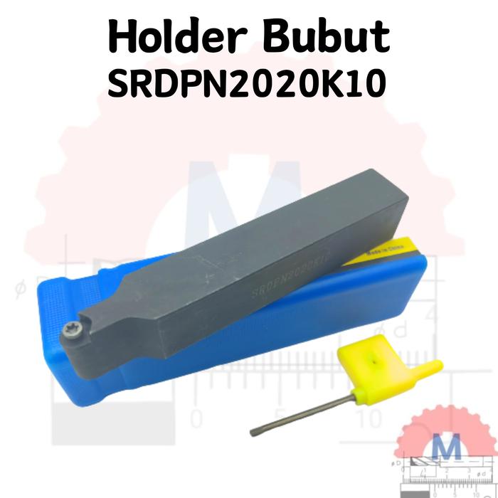 Stang Bubut Radius Luar SRDPN Holder RPMT/RPMW (Tanpa Insert) External Radius Turning Tool