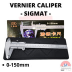 Sigmat Jangka Sorong 150mm (6 Inch) Carbon Steel / Vernier Caliper