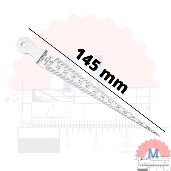 Taper Gauge 15mm / Pengukur Celah & Diameter Lubang (Inner Hole Gauge)