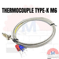 Thermocouple Type K M6 Sensor Temperatur (Tanpa Probe Panjang)