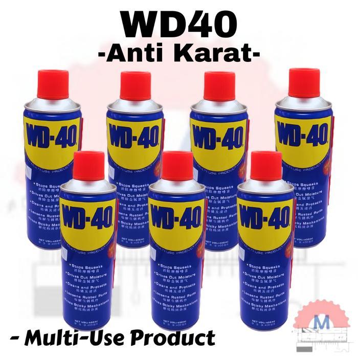 WD-40 400ml Multi Use Product / Pelumas Anti Karat Pembersih Karat Lubricant Spray