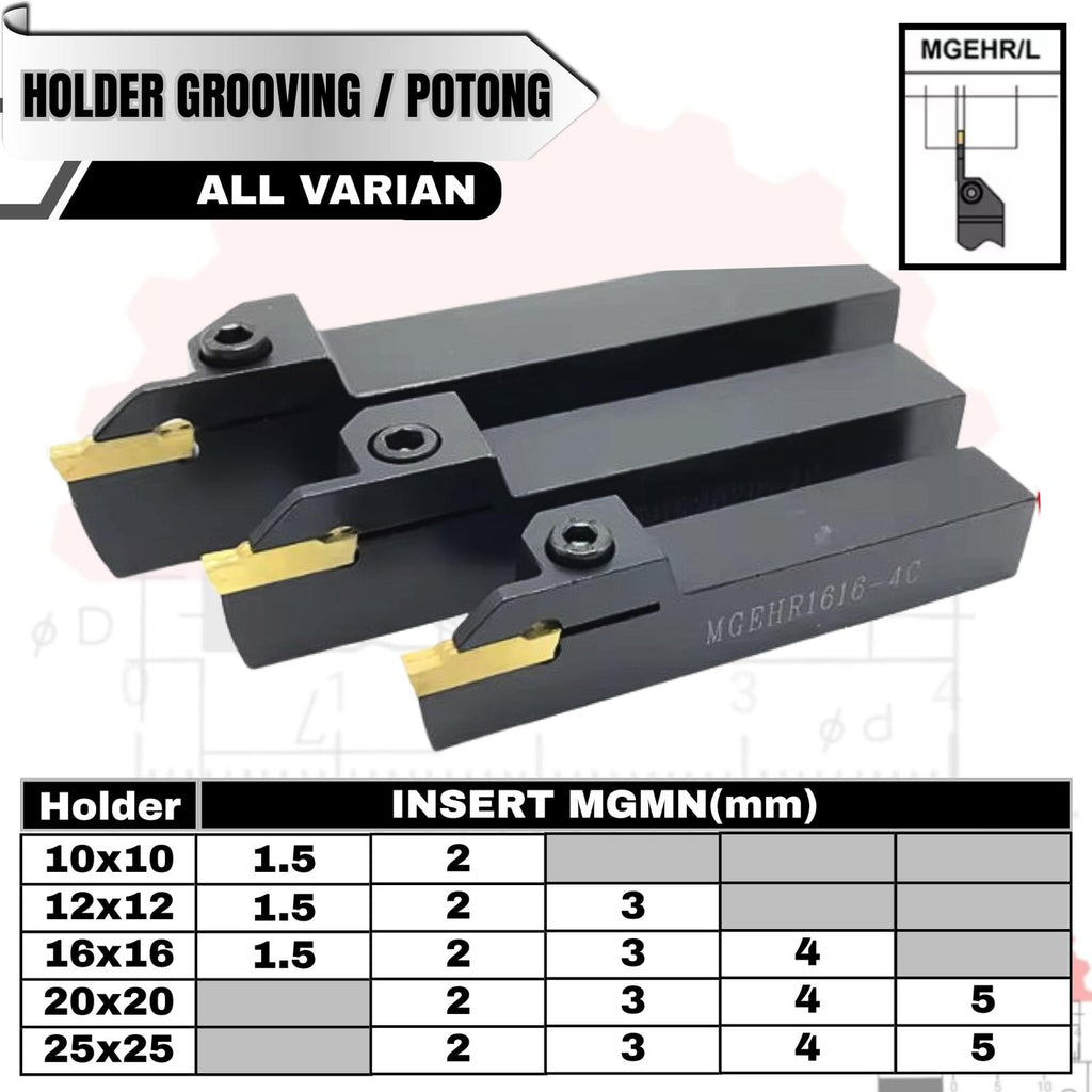 Stang Bubut Grooving MGEHR Insert MGMN