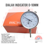 Dial Indicator 0-10mm Akurasi 0.01mm Dial Gauge Presisi