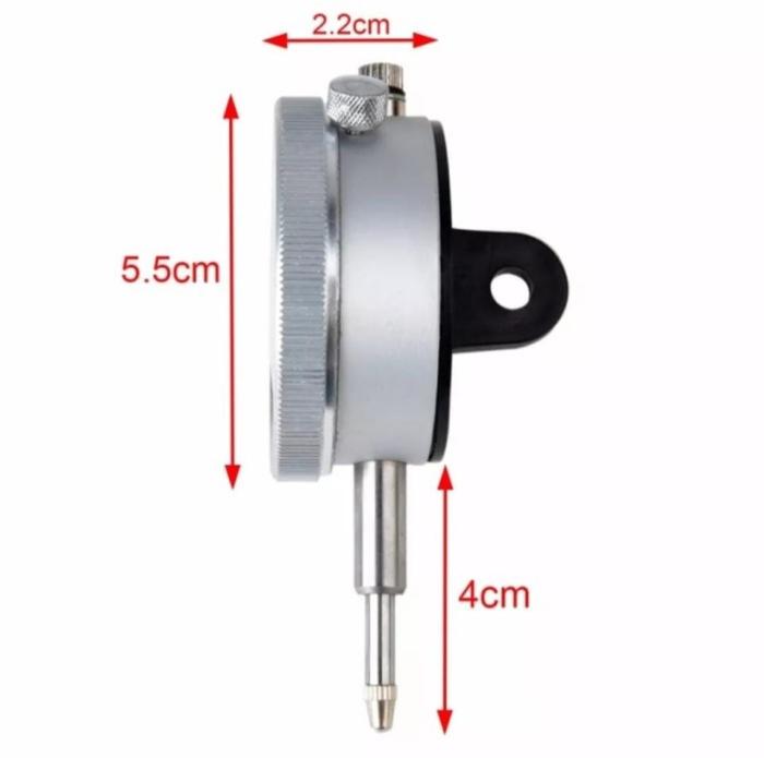 Dial Indicator 0-10mm Akurasi 0.01mm Dial Gauge Presisi