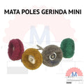 Mata Poles Gerinda Mini Nylon Brush Shank 3mm Dremel Polishing