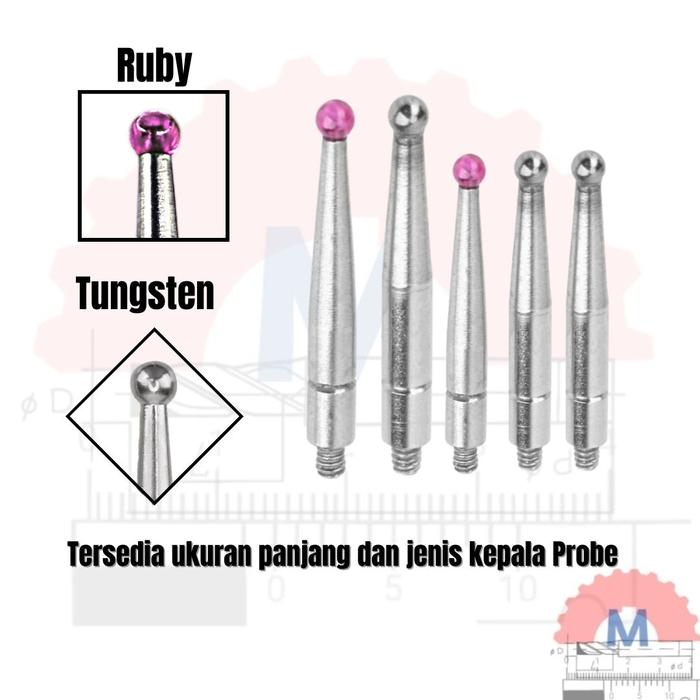 Mata Probe Dial Indicator Jarum Pengganti Mitutoyo dll