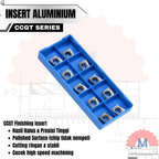 Insert Bubut CCGT Carbide Aluminum H01 Series