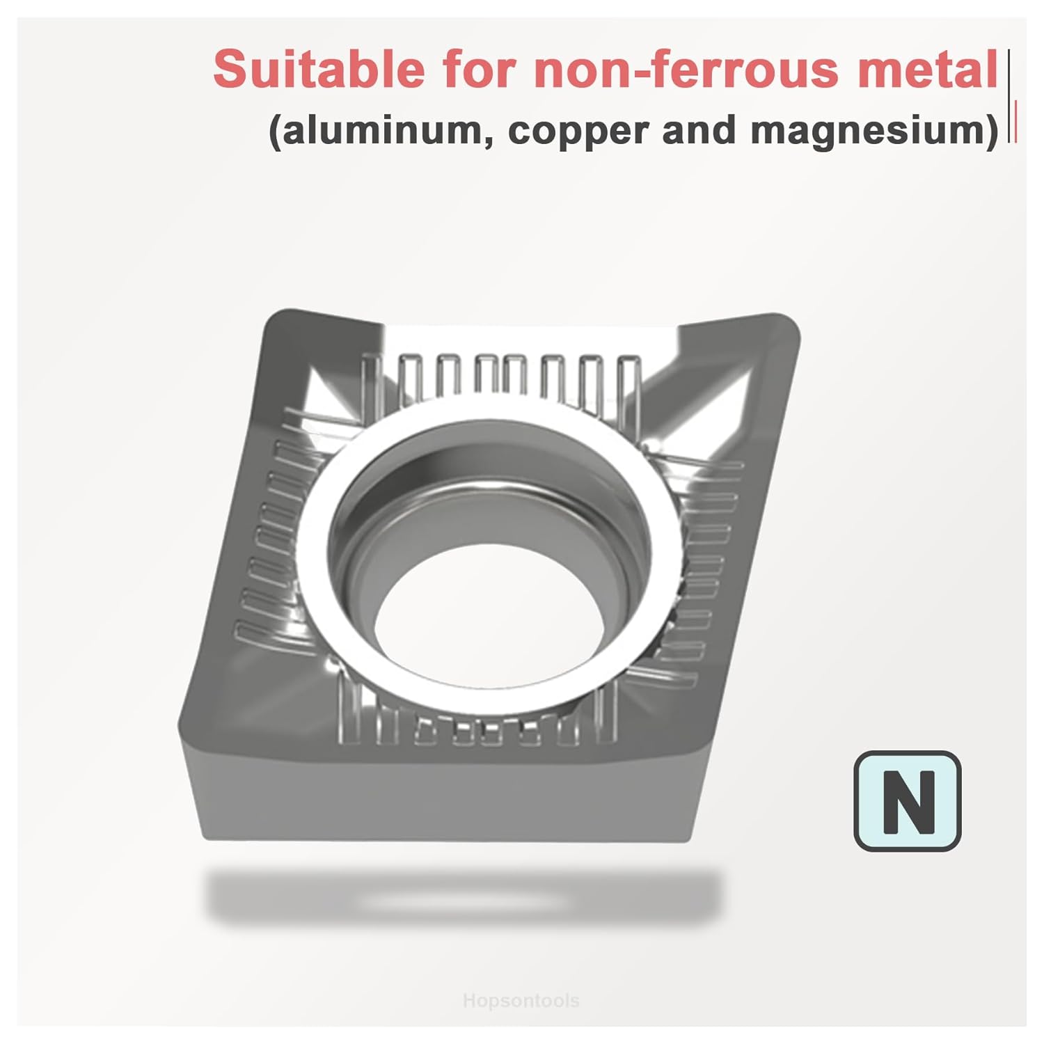 Insert Bubut CCGT Carbide Aluminum H01 Series