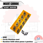 Insert Bubut DCMT Carbide Turning Series