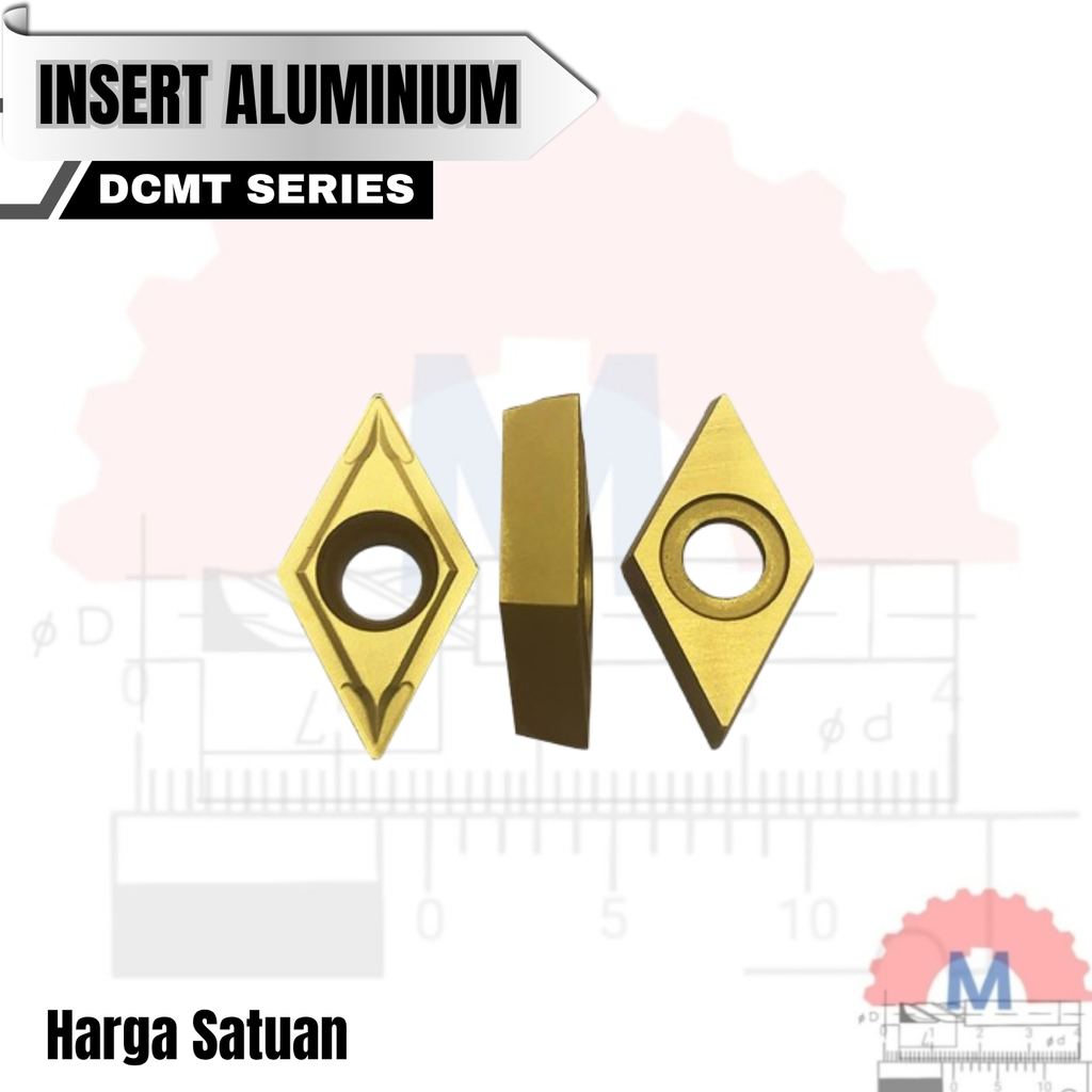 Insert Bubut DCMT Carbide Turning Series