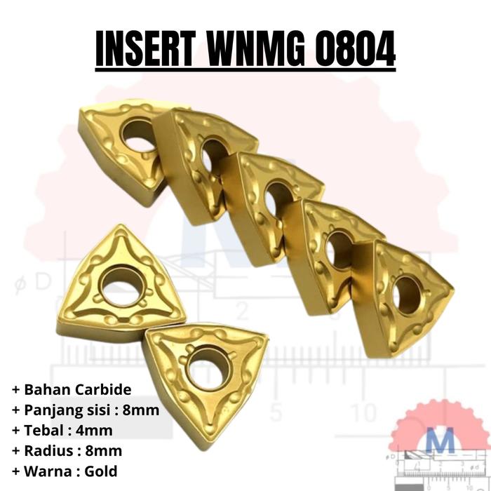 Insert Bubut WNMG0804 Carbide Turning Series