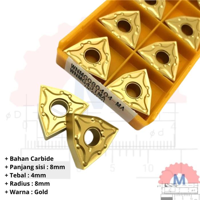 Insert Bubut WNMG0804 Carbide Turning Series