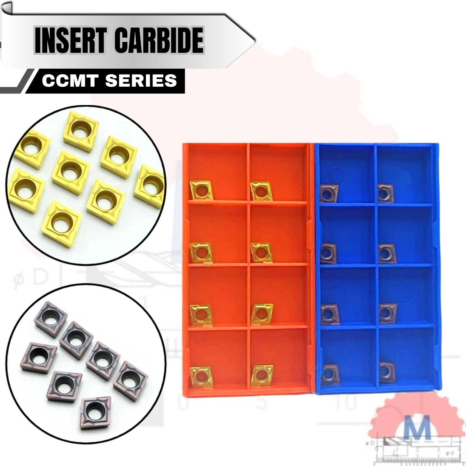 Insert Bubut CCMT Carbide Turning Series