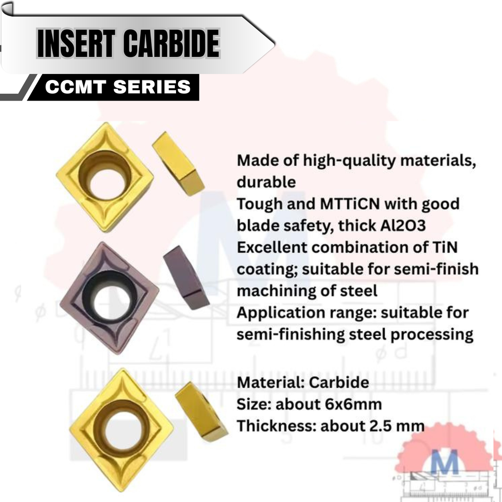 Insert Bubut CCMT Carbide Turning Series