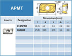 Insert Milling APGT Carbide Aluminum Series