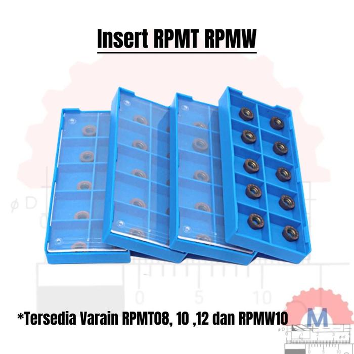 Insert Milling/Lathe RPMT RPMW Carbide Radius Series