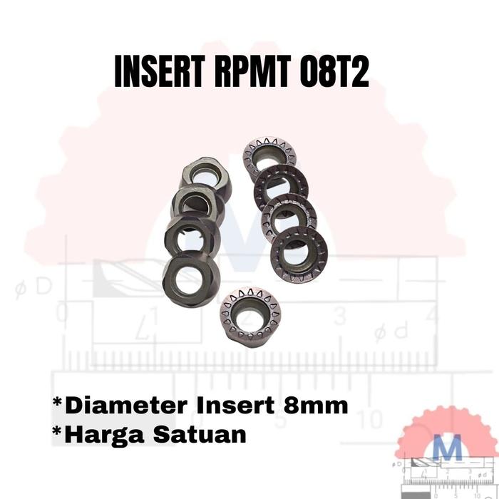 Insert Milling/Lathe RPMT RPMW Carbide Radius Series