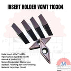 Insert Bubut VCMT11 Carbide Turning Series