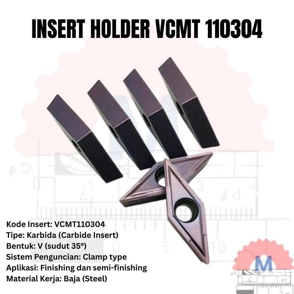 Insert Bubut VCMT11 Carbide Turning Series
