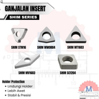 Shim Insert Carbide / Ganjalan Insert Bubut (Berbagai Tipe)