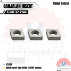 Shim Insert Carbide / Ganjalan Insert Bubut (Berbagai Tipe)